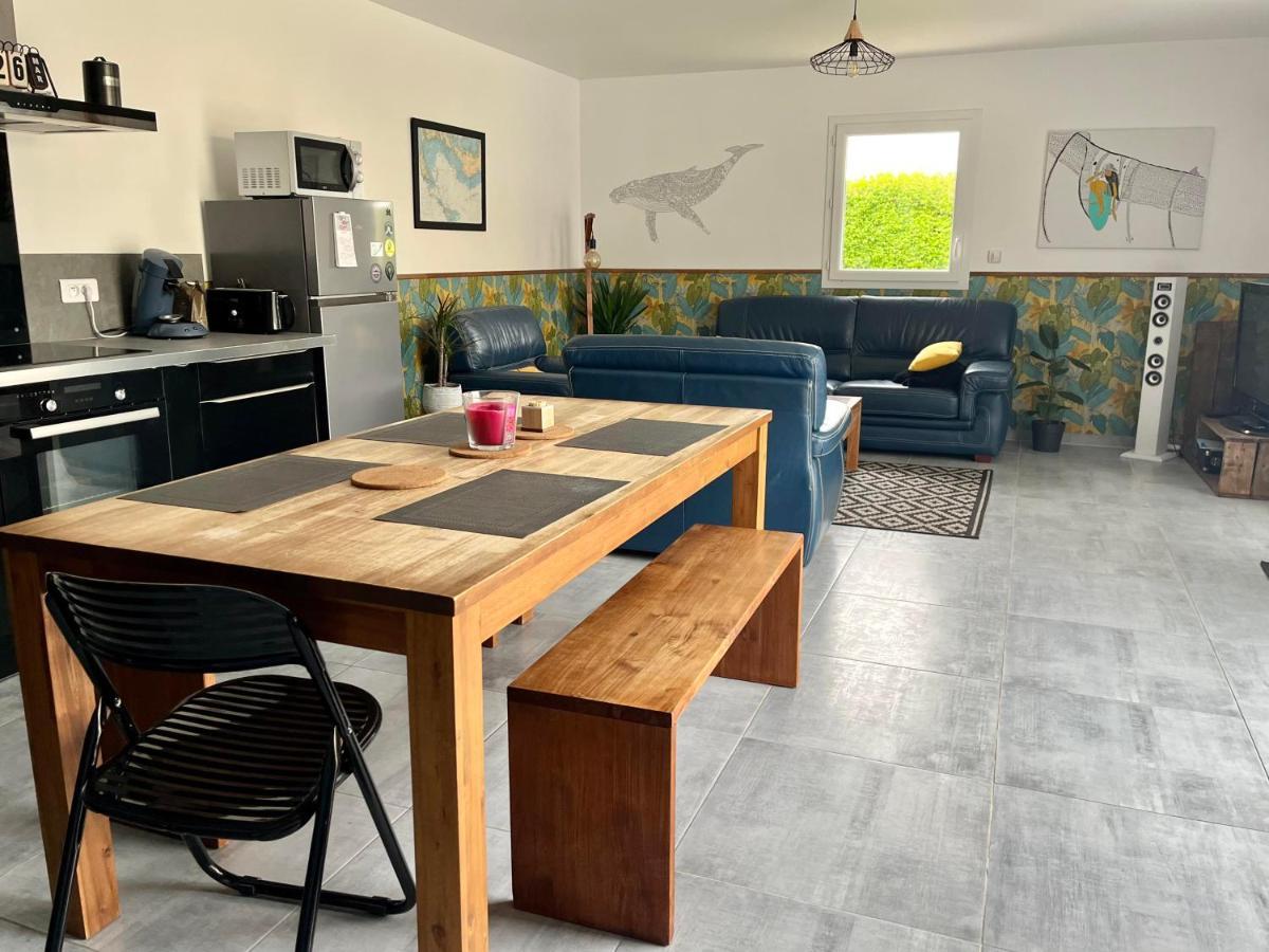 Saint-Côme-de-Fresné L'Ostrea, Maison Avec Jardin A 200M De La Mer-Wifi מראה חיצוני תמונה